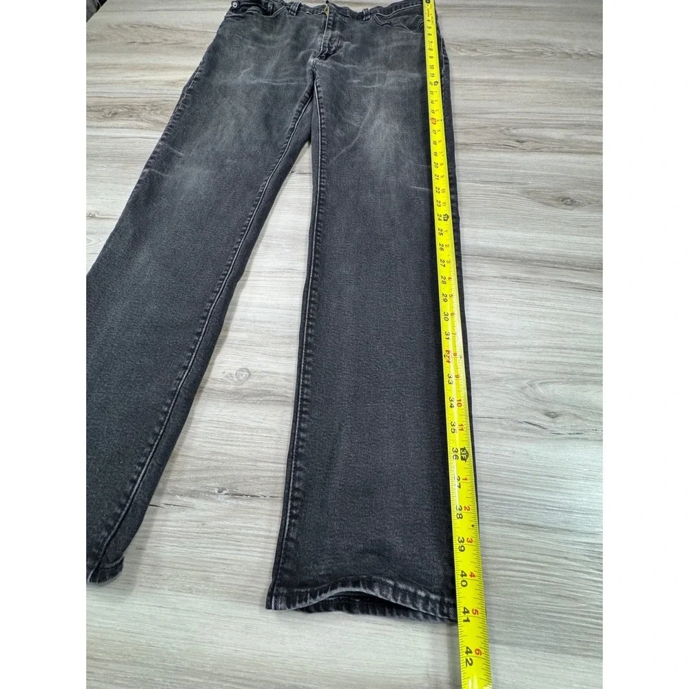 Levis Premium 541‎ Athletic Taper Jeans Mens 36x34 Washed Black 18181-0636